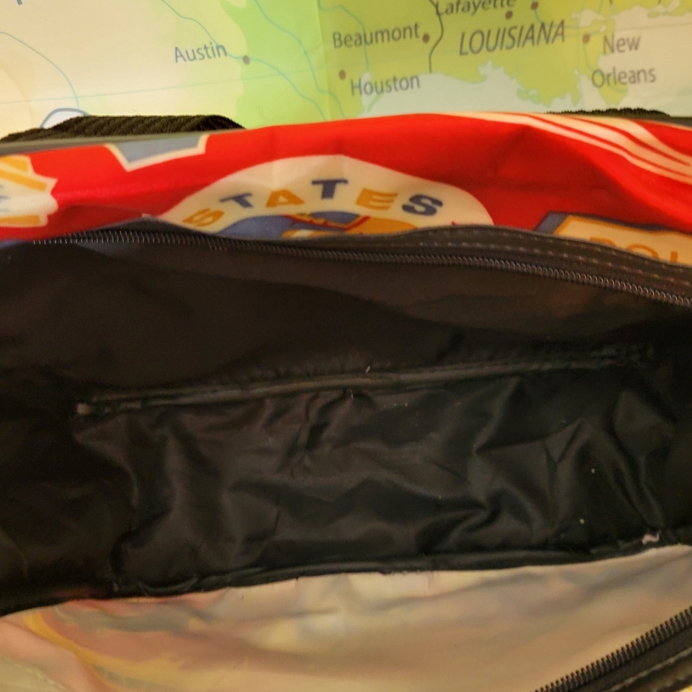 Sydney To Go Campy Red and Yellow Travel Bag - Picture 10 of 13